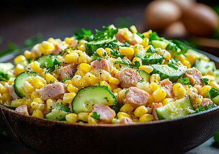 Для этого салата варю только один ингредиент! «Форсаж» — вкусный и красивый салат под бокал игристого, без возни и стояния у плиты