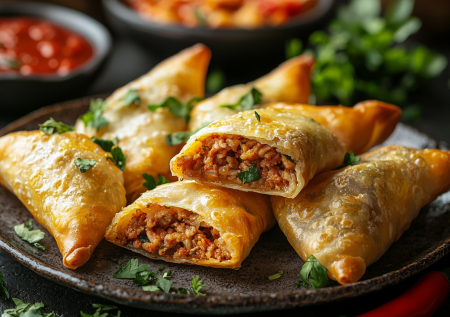 Чебуреки в рисовой бумаге: так просто, что можно готовить хоть каждый день