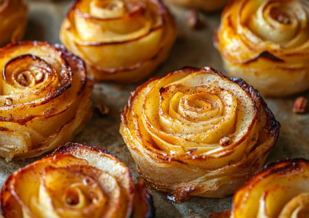 Яблочные розочки из лаваша: когда хочется вкусного, но лень печь — обалденный десерт без лишних калорий