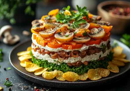 Салат «Дон Жуан»: соберет все комплименты, а у вас займет 20 минут! Получается нежным и вкусным