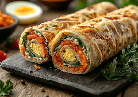 Закусочный рулет с морковью по-корейски: украсит стол без больших затрат