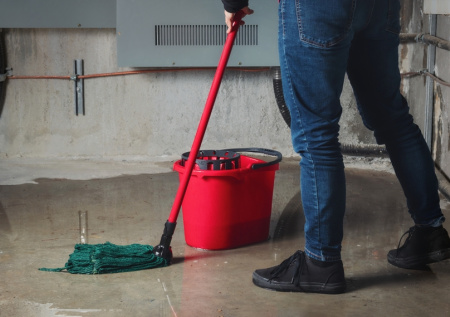 В Тульской области залило больницу, несмотря на недавний ремонт