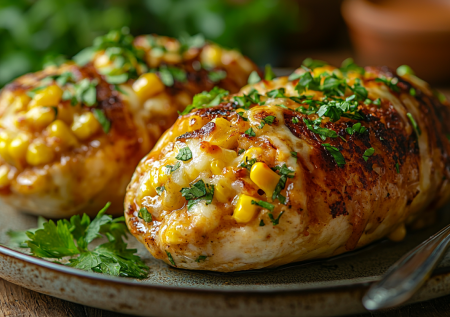 Вместо тушеной грудки готовлю куриные корзинки — получаются сочные чашечки с сырной начинкой