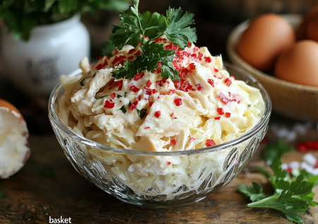 Хватит возиться с оливье! Салат «Хризантема» готовится без лишних телодвижений. Талисман на удачу и богатство