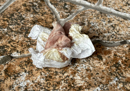 Журналисты нашли необычную деталь в подъезде убившей сына-инвалида женщины