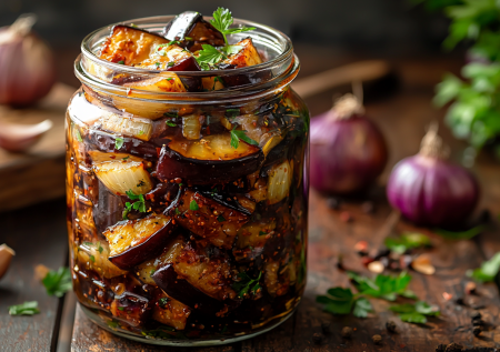 Закуска «Баклажаны как шашлык» разлетается и летом и зимой: простой рецепт превращает овощи в деликатес