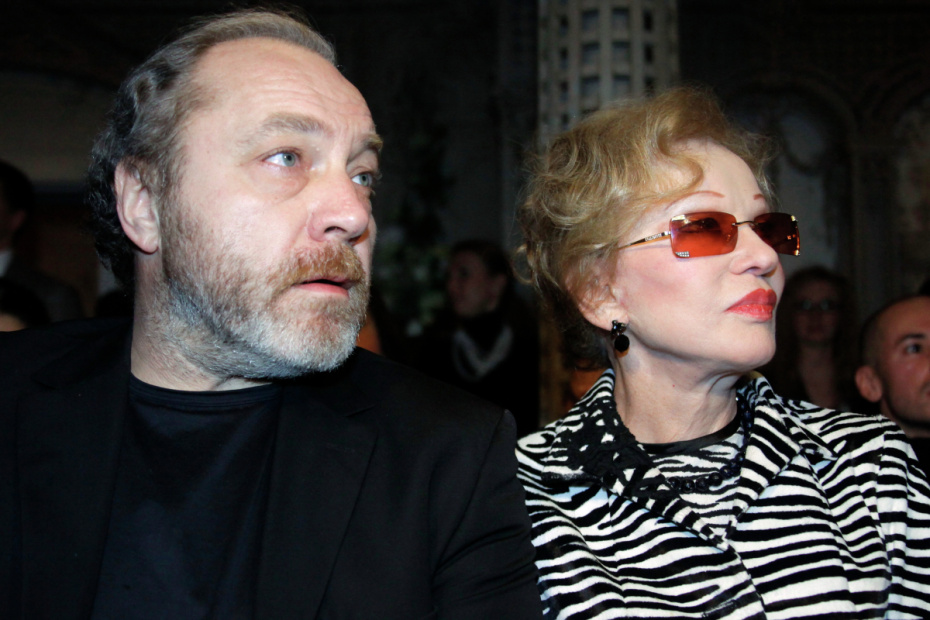 Людмила Гурченко и Сергей Сенин