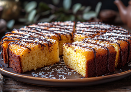 Манник «Пятистаканник» — идеальный пирог для семейного чаепития. Никакого растительного масла, вкуснейшее тесто на кефире и твороге