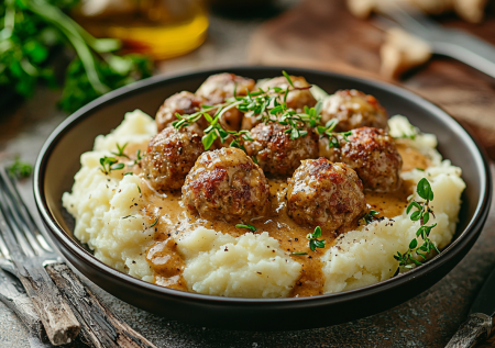 Изумительные фрикадельки в сливочном соусе: рецепт из куриного фарша — хит для ужина за 20 минут