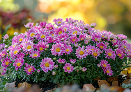 Этот морозостойкий цветок способен цвести весь ноябрь и выдерживает морозы до -7 °C