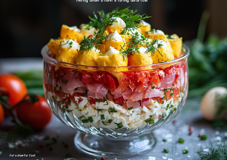 У шубы появился конкурент — салат «Сельдь под шалью»! Вкус нежнее, а готовить в разы проще