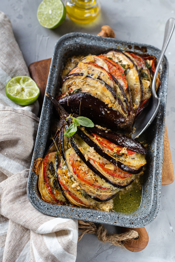 Рецепт пряных баклажанов на зиму