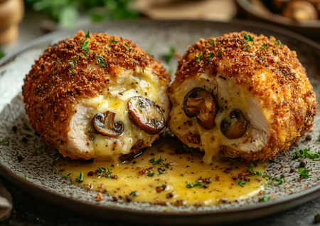 Вкуснее котлет по-киевски: готовим сочные куриные бомбочки — хрустящие, с текучей сырной начинкой