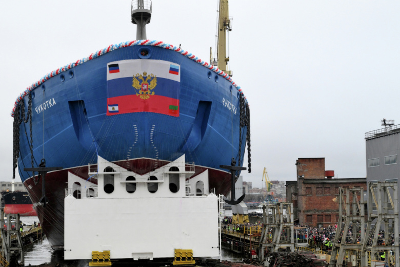 Корпус атомного ледокола «Чукотка»