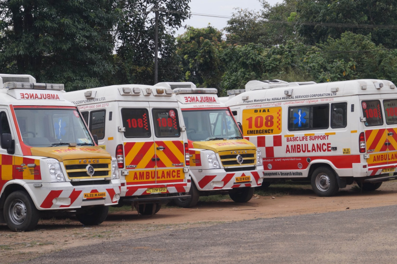 Скорая помощь в Индии