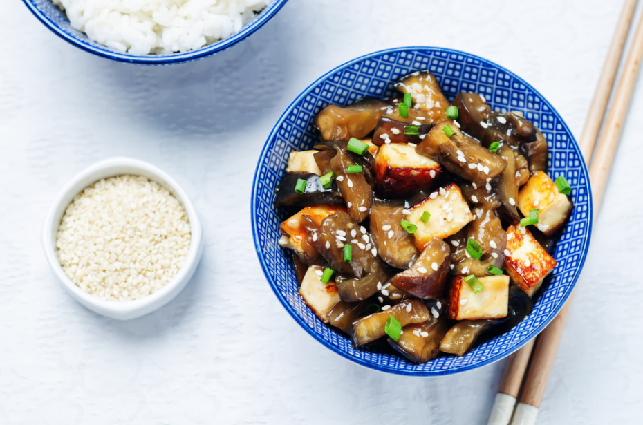 Как приготовить баклажаны с тофу для похудения