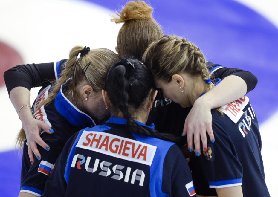 Игроки сборной России на XVIII Сурдлимпийских зимних играх в Ханты-Мансийске