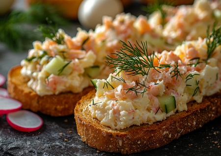 Намазка из колбасного сыра — чумовые бутерброды за 5 минут! Всего 4 простых ингредиента и закуска на все времена готова