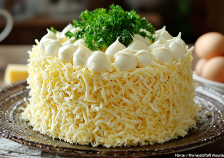 Настоящий новогодний салат «Снежная королева» — беру грудку и адыгейский сыр и творю волшебство! Просто и очень вкусно