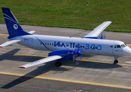 Проверка нового самолета Ил-114-300 будет завершена уже в этом году