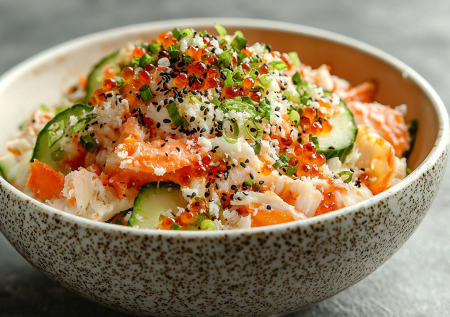 Японский кани-салат вместо обычного крабового — делаю с такой заправкой и получаю фантастический вкус