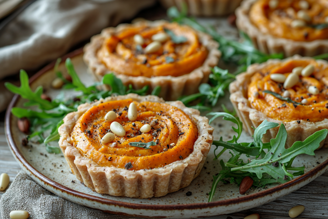 Тыква и плавленый сыр: неожиданная дружба в тарталетках. Попробуйте!