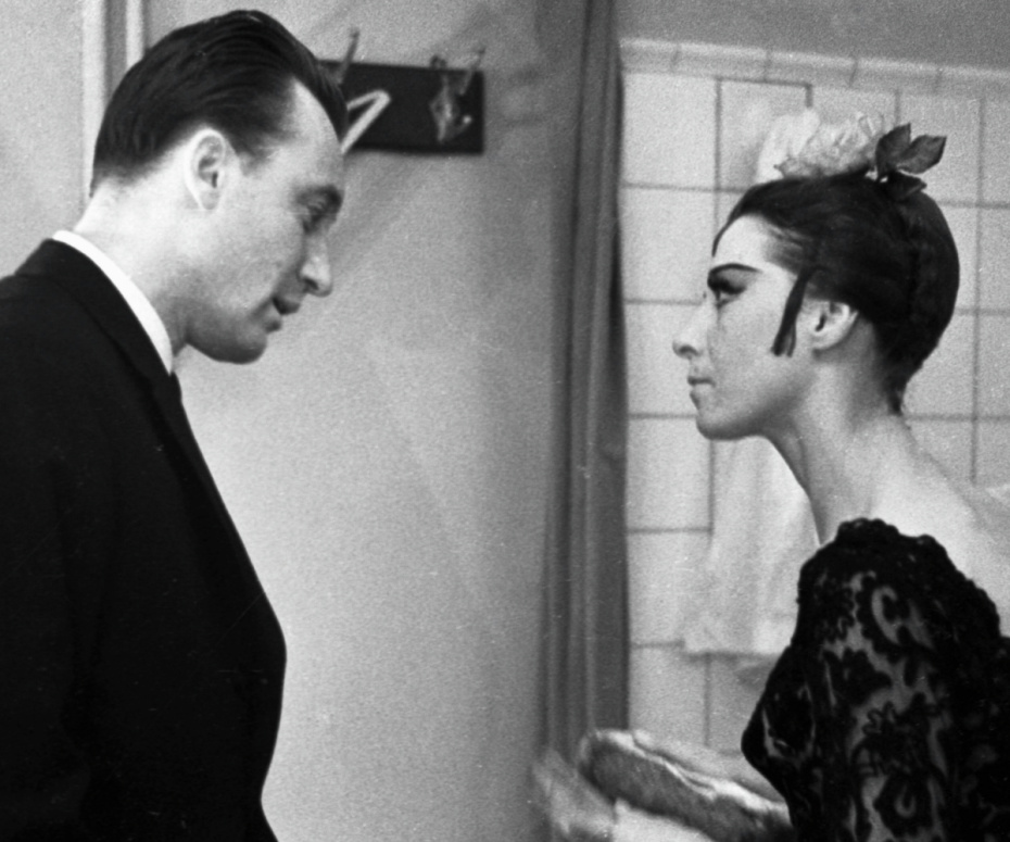 Родион Щедрин и Майя Плисецкая перед началом балета «Кармен»