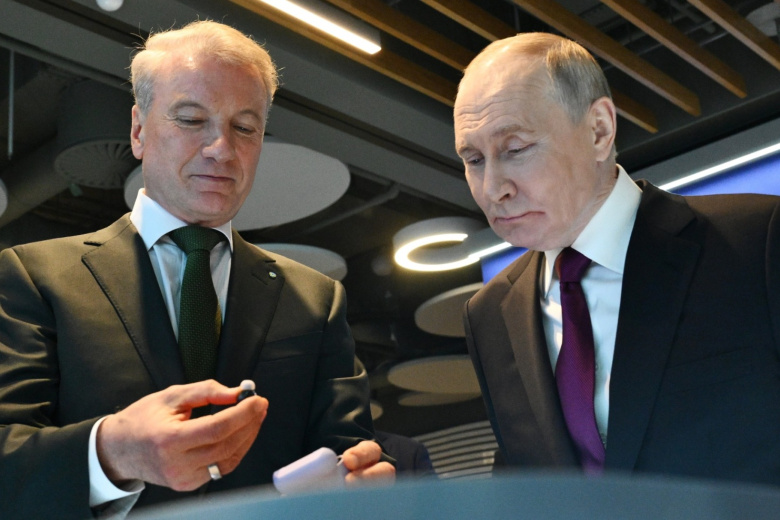 Владимир Путин и Герман Греф