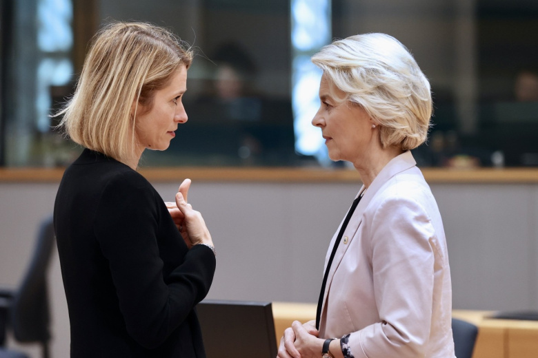 Урсула фон дер Ляйен и Кая Каллас