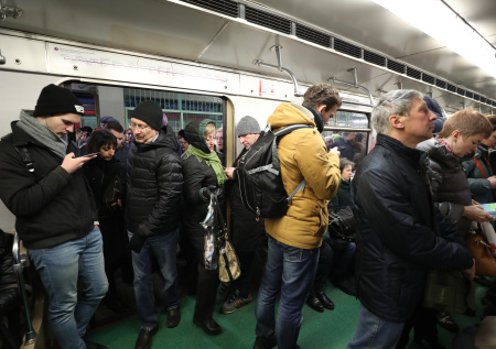 На одной из линий московского метро произошел сбой