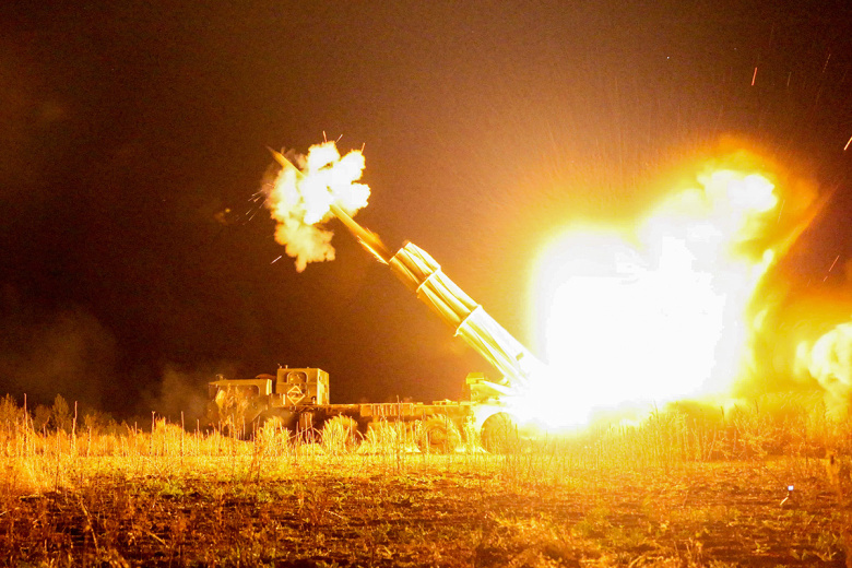 Боевая работа РСЗО «Торнадо-С»