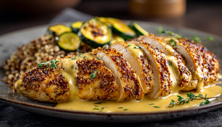 Сливочно-горчичный маринад: сочная курица в духовке
