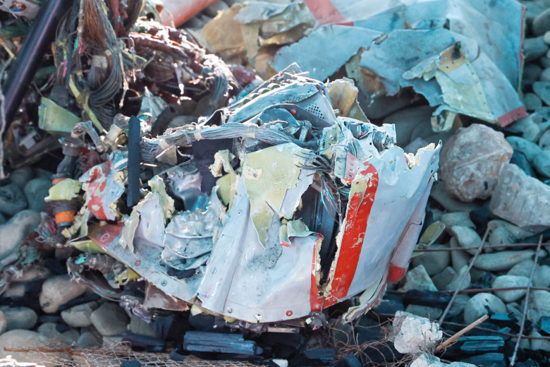 Обломки БПЛА ВС Украины