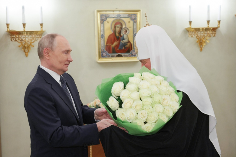 Владимир Путин и патриарх Кирилл