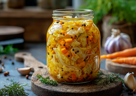 Готовим остренькую капусту быстрого приготовления — закуска для тех, кто не любит ждать