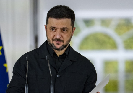 На Украине раскрыли, с кем Зеленский встретился в Киеве