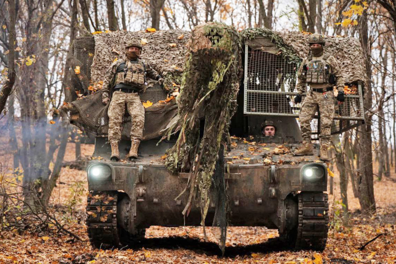 Военнослужащие ВСУ