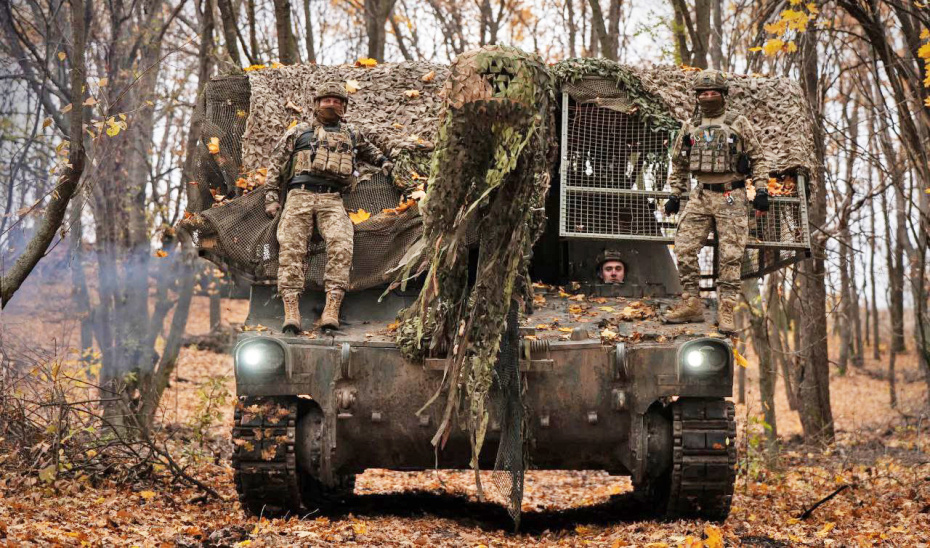 Военнослужащие ВСУ