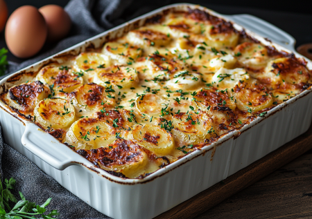 Если лень готовить, делаю рокот-крумпли. Вкусная и простая венгерская запеканка — нужны картошка, сметана и яйца