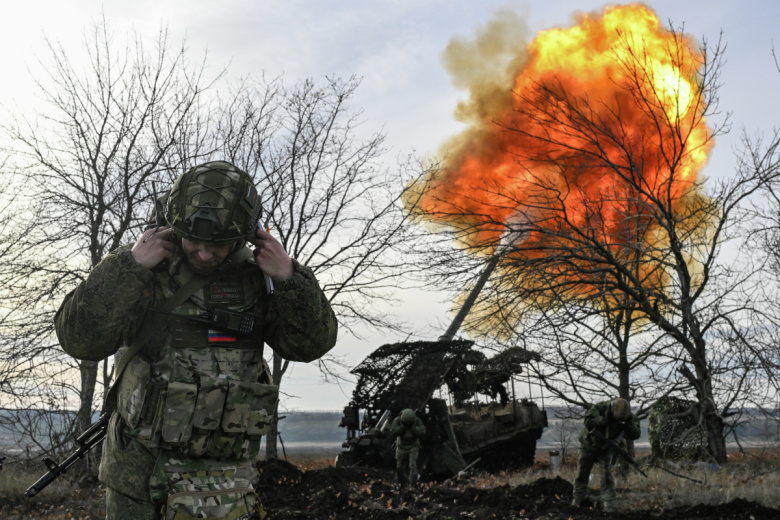 Работа расчета самоходной пушки 2С7 «Пион» ВС РФ