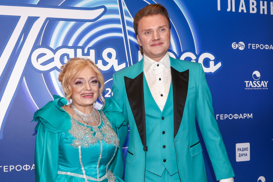 Надежда Кадышева с сыном