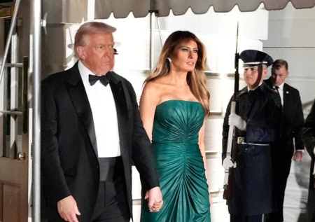 Жена Трампа возмутила американцев «вульгарным» нарядом