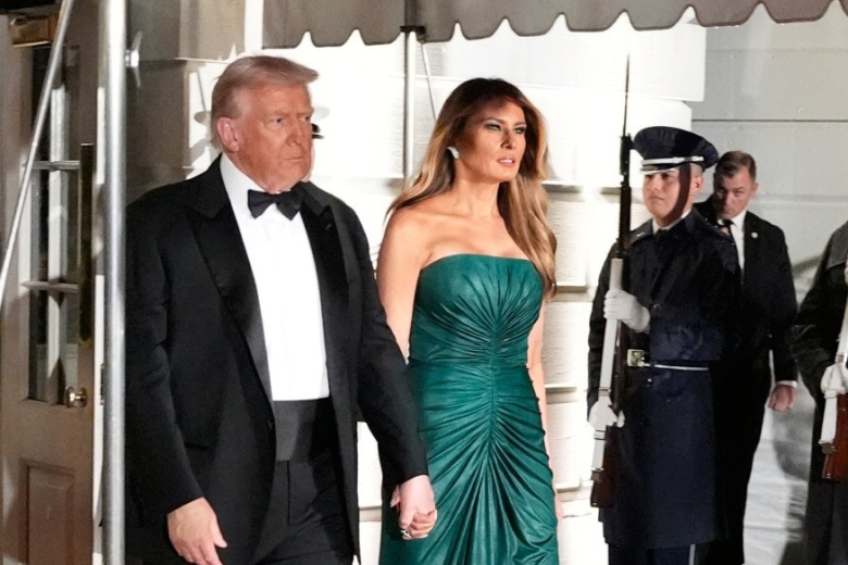 Дональд и Мелания Трамп