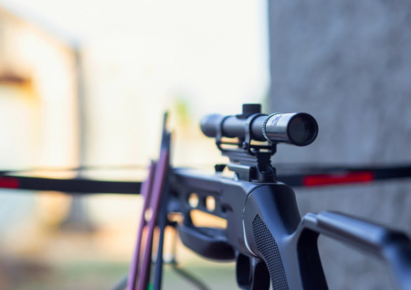 В центре Севастополя загадочный арбалетчик попал на камеры