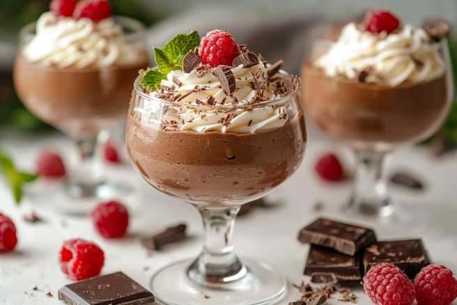 Самый нежный шоколадный мусс, который тает во рту