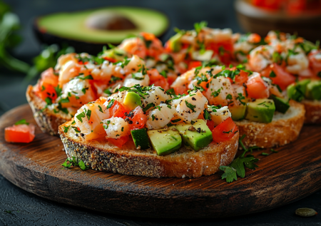 Топ-бутерброды к Новому году: крабовый салат можно забыть — эти сливочные брускетты обожают все