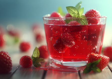 Ягодное желе с малиной и клубникой: освежающий десерт из простых ингредиентов