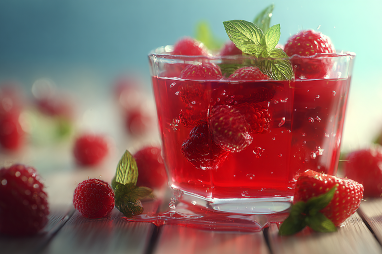 Ягодное желе с малиной и клубникой: освежающий десерт из простых ингредиентов