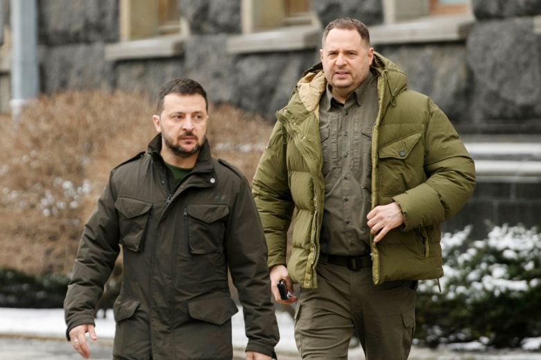 Владимир Зеленский и Андрей Ермак