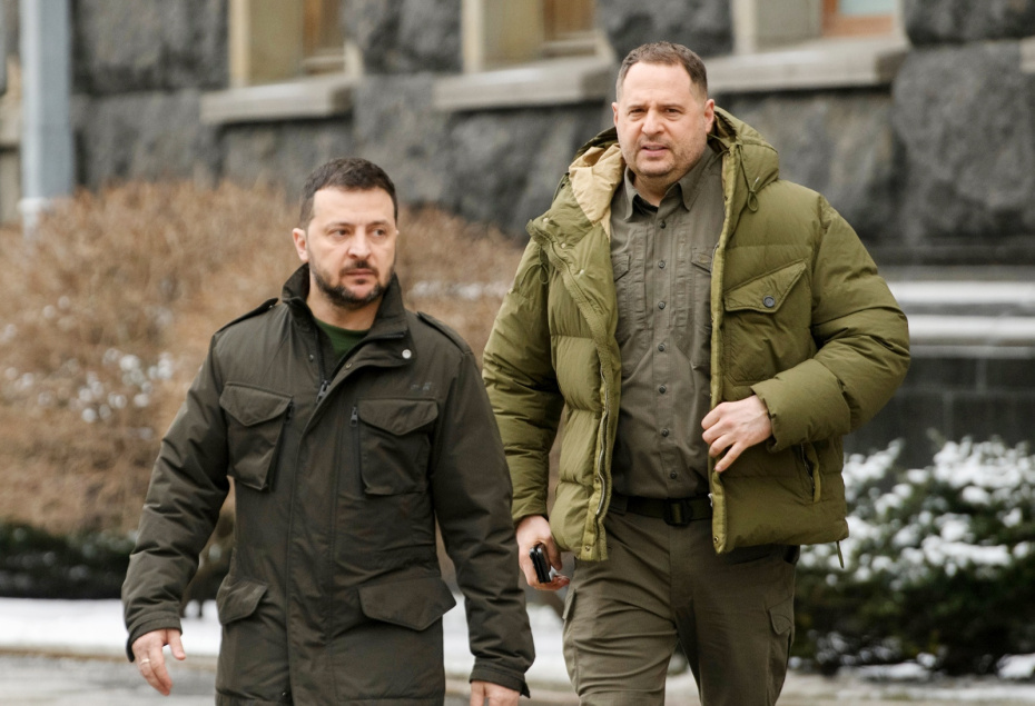 Владимир Зеленский и Андрей Ермак